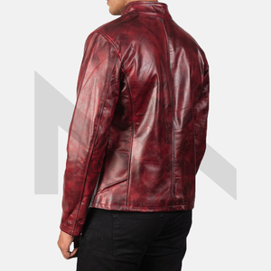 Nouvelle arrivée Veste en cuir de haute qualité, tendance, sur mesure, à prix raisonnables, Vestes en cuir léger pour hommes - Product Image 5