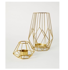 Candelabro de ratán para decoración del hogar y boda, soporte de vela para luz de té y vela - Product Image 2