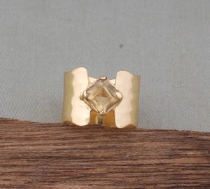 Anillo de Latón Moderno Pulido a Mano de Primera Calidad para Hombre y Mujer, Color/Tamaño Personalizable, Origen India - Product Image 4