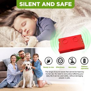 Repelente Ultrasónico de Martas y Ratones, Ecológico, Portátil, a Batería, Dispositivo de Disuasión de Roedores con Sensor de Vibración para Automóvil - Product Image 6