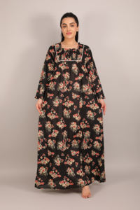 Hot Selling Bestseller Women's Sleepwear <b>Long</b> Cotton <b>Nighty</b> for Women at Best Price for Export from India - Product Image 6