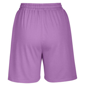 Pantalones cortos deportivos informales de alta calidad para mujer, pantalones cortos transpirables de verano de Color sólido con cordón y bolsillo, diseño de logotipo de lona, pantalones cortos calientes - Product Image 3