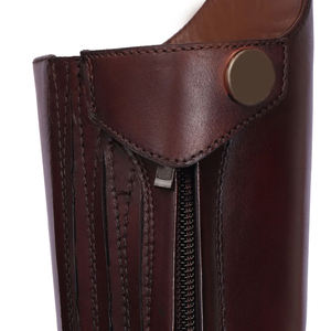 Servicio OEM de alta calidad Logotipo personalizado Western Equestrian Nuevas botas de equitación Botas largas de cuero para montar a caballo - Product Image 5