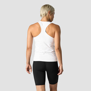 Femmes Logo personnalisé imprimé solide motif cou débardeur écologique séchage rapide respirant Style décontracté nouveauté été - Product Image 3