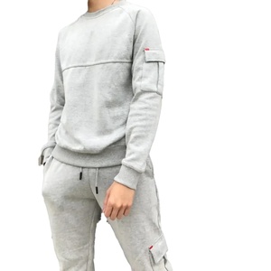 Survêtement d'été personnalisé en nylon et polyester Ensemble deux pièces de jogging thermique pour hommes Ensemble veste coupe-vent pour hommes Survêtement - Product Image 1