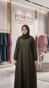 Bundle of 10 Multi Color <b>Abayas</b> | Wholesale <b>Plain</b> <b>Black</b> <b>Abayas</b> | Customization Accepted - Product Image 5