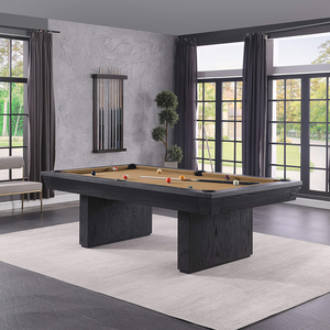 Table de billard/snooker de luxe sur mesure de 7 pieds avec plateau en ardoise de 1 pouce, poches en caoutchouc, cadre en bois massif, tissu en sergé, pour usage domestique, MOQ 1 TP-Z911 - Product Image 2