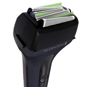 Afeitadora Eléctrica Recargable para Hombre con Lámina Triple, Uso en Seco/Húmedo, Recortadora de Pelo Largo y Accesorio para Barba - Product Image 5