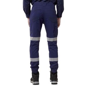 กางเกงทำงานแบบคาร์โก้สะท้อนแสงสำหรับผู้ชายรุ่นใหม่ปี 2026 สำหรับงานก่อสร้าง  กางเกงนิรภัยแบบสะท้อนแสง  รับผลิตตามแบบ OEM จากโรงงานผู้ผลิต - Product Image 4