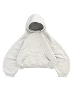 Conjunto de Sudadera con Capucha Holgada y Pantalones Deportivos de Felpa 100% Algodón Personalizado para Hombre, Traje Deportivo de 2 Piezas de Alta Calidad para Invierno - Product Image 2