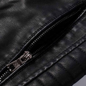 Veste en cuir pour homme, prix de gros, séchage rapide, nouvelle conception 2025, vêtements décontractés, qualité supérieure, veste en cuir pour homme - Product Image 4