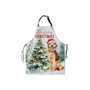 Premium 100% coton tablier sans manches impression personnalisée cuisine cuisine tablier de nettoyage pour Chef Restaurant fête utilisation - Product Image 3