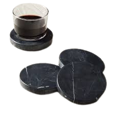 Top Quality <b>Marble</b> <b>Coaster</b> Round Shape Set Fully Customized in Stock Glass Mats & Pads Low Price Most Demanding Use for Wedding - Product Image 5