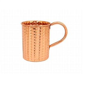 Copper Mug Handmade Traditional Indian Ayurvedic <b>Drinking</b> <b>Cup</b> Mug Wholesale Eco-Friendly Custom Copper Mug - Product Image 2