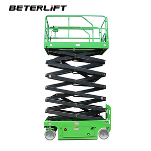 ลิฟท์กรรไกรไฟฟ้าอัตโนมัติ 10 ม. 13 ม. สำหรับงานบำรุงรักษาอาคาร ขายดี - Product Image 1