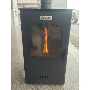 Estufa de Pellets para Interiores Dorello MF011 con Construcción de Hierro para Calefacción de Cocina, para Leña/Carbón - Product Image 2