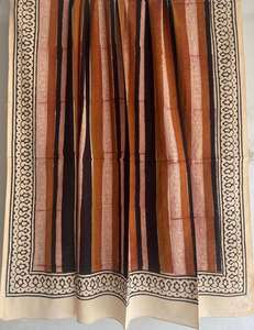 Jaipur artisanal traditionnel 100% coton écharpe main bloc imprimé écharpe Boho Chic léger fait à la main doux coton écharpe - Product Image 3