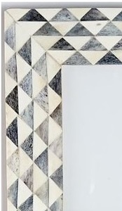 Stylish handmade Trọng lượng nhẹ xương Inlay khung gỗ cho mộc mạc/dân tộc trang trí nội thất Tùy chỉnh màu sắc Logo trên toàn thế giới cung cấp - Product Image 3