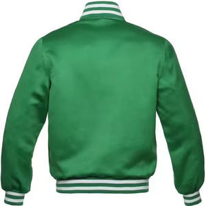 Chaqueta Bomber de Satén de Moda, Chaqueta Deportiva Universitaria para Hombre, Tela de Satén, Botones Delanteros, Chaqueta Letterman, Súper Oferta 2026, Chaqueta para Hombre - Product Image 2