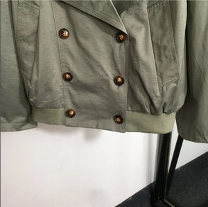 Chaqueta corta de nueva colección para mujer, cortavientos ligero y elegante, nuevo diseño, chaqueta de cuero para hombre, cuero genuino - Product Image 4