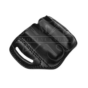 Étui en cuir de vache véritable fabriqué à la main du Pakistan Porte-chargeur à un seul pistolet pour une utilisation sécuritaire - Product Image 3