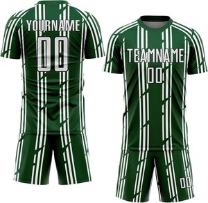 Nouveautés : Tenues de football unisexes personnalisables, kits d'équipe avec logo et numéros imprimés, shorts respirants à séchage rapide pour club de football - Product Image 6