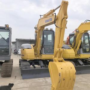 Excavadora de cadenas Komatsu PC78US usada, fabricada en Japón, original, de 7 toneladas, miniexcavadora Komatsu PC78US-6 usada en Shanghái - Product Image 3