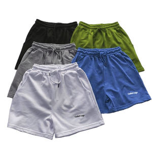 กางเกงขาสั้น2025ผ้าฝ้ายยืดสำหรับผู้ชายกางเกงขาสั้นลำลองซักแล้วระบายอากาศได้ดี - Product Image 3