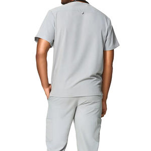 Costumes de gommage d'infirmière d'hôpital de haute qualité pour hommes meilleur costume de gommage médical de conception avec le bas prix de tissu tricoté - Product Image 4