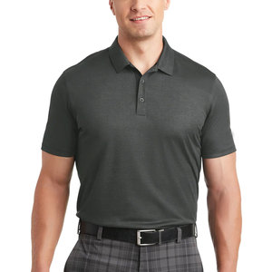 เสื้อโปโลสีเทาเรียบ ผู้ชาย พิมพ์โลโก้ตามสั่ง - Product Image 4