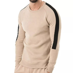 เสื้อสเวตเตอร์พิมพ์ลายพัฟสำหรับผู้ชายไซส์ใหญ่พิเศษเสื้อโอเวอร์ไซส์ผ้าคอตตอนถัก100% ดีไซน์ลายโลโก้3D ออกแบบได้ตามต้องการสำหรับฤดูหนาว - Product Image 1