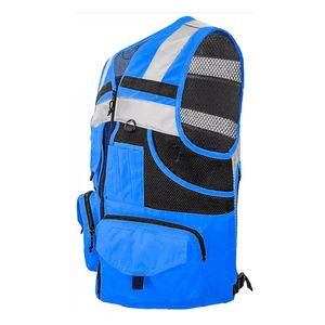 Personnalisable 100% Polyester Vêtements Gilet Réfléchissant Anti-Multifonctionnel Sécurité Vêtements De Travail De Protection Vestes De Sécurité - Product Image 3