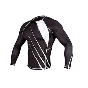 Offres Spéciales à manches longues pour femmes Rash Guard MMA Compression Wear avec protection solaire imprimée pour adultes Diving R - Product Image 4