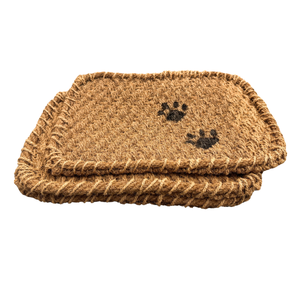 TAPIS DE PALME POUR PET Natural Nap Spot: Tapis pour animaux de compagnie fabriqué à partir de fibre de noix de coco 100% pour animaux de compagnie - Product Image 1