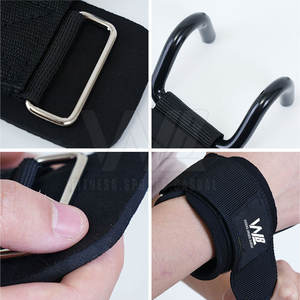 Service OEM Crochets d'haltérophilie professionnels Fabrication pakistanaise Crochets d'haltérophilie d'entraînement - Product Image 2