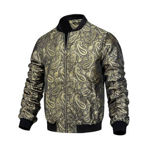 Veste en satin par sublimation, veste en satin par sublimation, veste en satin par sublimation par sublimation par sublimation pour hommes - Product Image 3