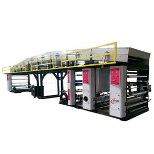 Machine d'impression monocouche pour ruban BOPP MOHINDRA MECHANICAL WORKS, construite pour une largeur de 62 pouces, vitesse de 90/100 mètres/minute, chambre à papier de 95 pieds - Product Image 3