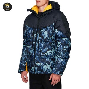 Veste matelassée personnalisée grande taille Veste d'hiver respirante pour homme Veste matelassée - Product Image 4
