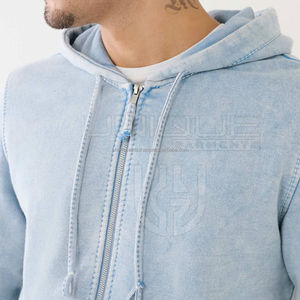 Ensemble de sweat à capuche et pantalon de survêtement délavés à l'acide de haute qualité survêtement unisexe au design personnalisé - Product Image 5