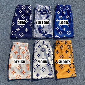 Shorts d'entraînement de base pour hommes de 5 pouces d'entrejambe Shorts en maille de basket-ball personnalisés imprimés par sublimation nouvelle mode d'été - Product Image 2