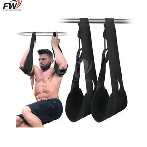 Correas ajustables para abdominales para barra de dominadas y entrenamiento de desarrollo muscular abdominal, correas para abdominales para elevaciones de rodillas y piernas - Product Image 4