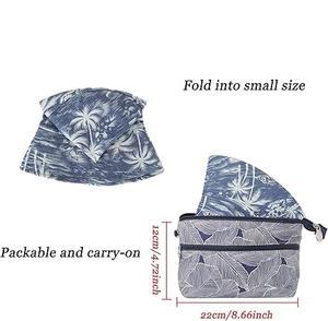 Pakistan fait impression casquettes rondes seau chapeaux bonne qualité tissu fait seau chapeau à vendre plage tête porter seau chapeau respirant - Product Image 4