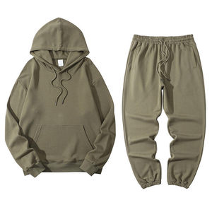 ชุดวอร์มผู้ชายแบบมีฮู้ดน้ำหนักเบา ระบายอากาศได้ดี ซับเหงื่อ แฟชั่นกีฬาสมัยใหม่ ผ้าฝ้าย 100% สำหรับการฝึกซ้อม - Product Image 3