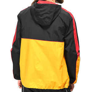 Chaqueta cortavientos personalizada para hombre, precio al por mayor, diseño de cuello de invierno impermeable de alta calidad para exteriores, informal - Product Image 2