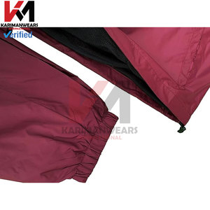 Conjunto de chándal cortavientos con cremallera completa para hombre, chaqueta ligera, pantalones para correr, traje de 2 piezas para correr, gimnasio, entrenamiento, Fitness - Product Image 4