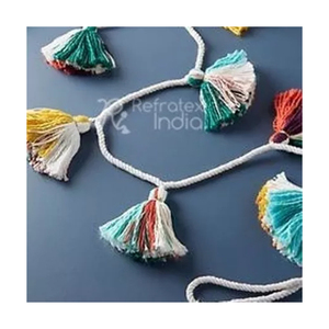 Guirlande décorative à pampilles, conception personnalisée, fournisseur indien, nouvel arrivage 2022 - Product Image 1