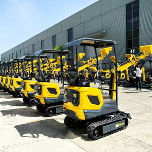 Mini-excavatrice sur chenilles hydraulique 0,8 tonne, moteur électrique, pompe, boîte de vitesses, haute efficacité, garantie 1 an, godet de 0,02 m - Product Image 2