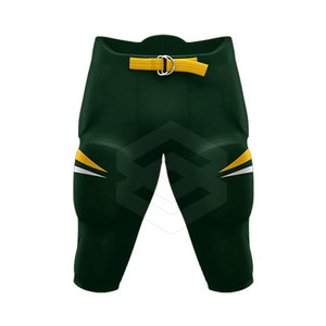 Pantalones de Fútbol Americano para Adultos al por Mayor, Tendencia Actual, MOQ Bajo, Personalizables, Tallas Grandes, Transpirables, con Logotipo y Equipo Personalizados, 100% Poliéster - Product Image 1