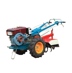 Mini Micro 2 roues Machine à deux roues Farming 15 hp 30hp Tracteur à pied Mini Tracteur avec charrue - Product Image 5