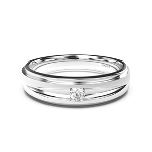 Haute qualité 925 argent Sterling zircon cubique anneaux de mariage plaqué rhodium Couple ensemble au prix de gros fabriqué Vietnam - Product Image 3